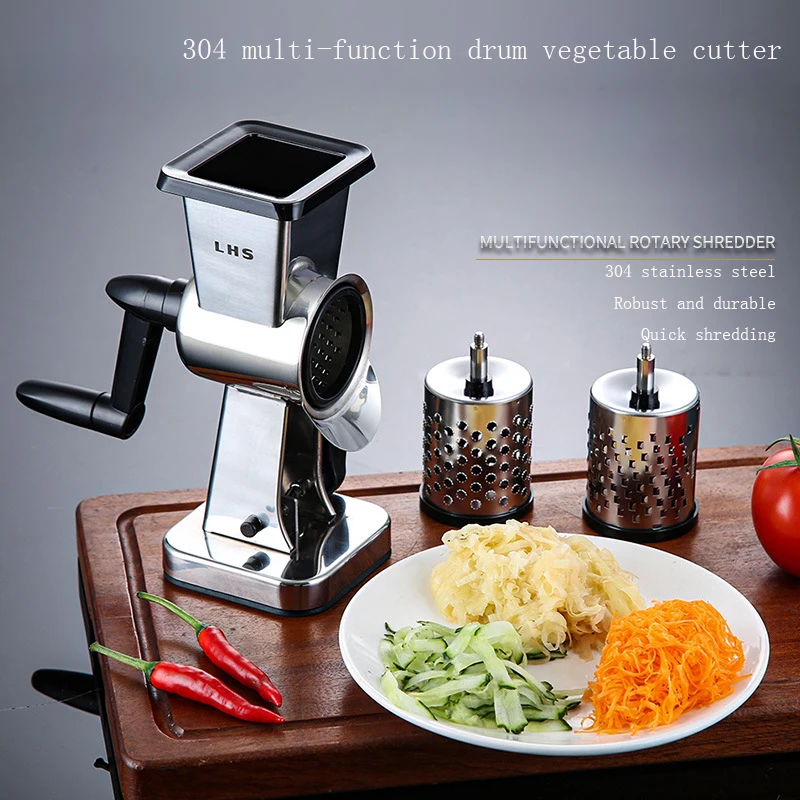 

Hand-cranked Stainless Steel Household Dicing Machine Small Multi-function Cheese Grater Nut Grinder Peanut Grinder