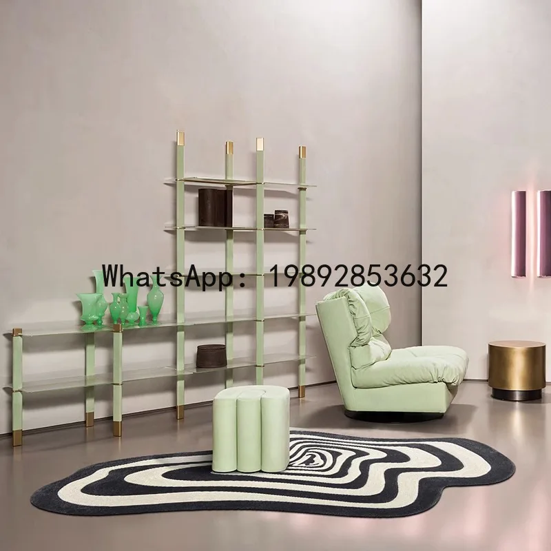 Irregular Shaped Carpet Living Room Coffee Table Rug Modern Light Luxury Ins Style Cloakroom Bedroom Bedside Rug 3