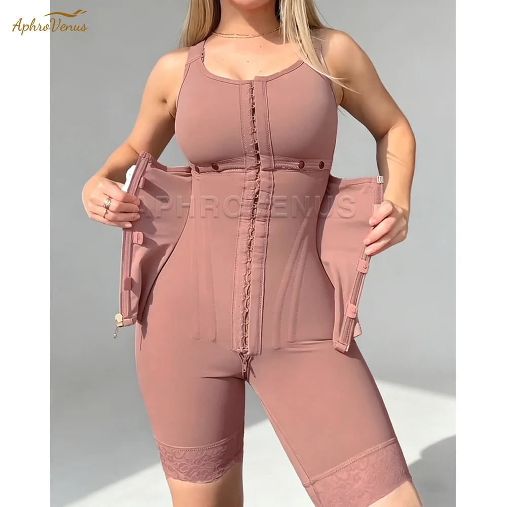 Post Surgery Compression Fajas Colombianas Shapewear Tummy Control Butt Lift Waist Cincher Postpartum Recovery Body Shaper