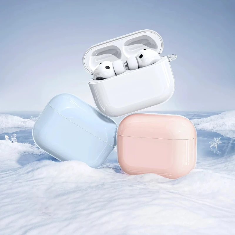 Silikon-Kopfhörerhüllen für Airpods 4 Pro3 Weiche Schutzhülle für Apple Airpods Pro2 Airpods 4 2026 Abdeckungen