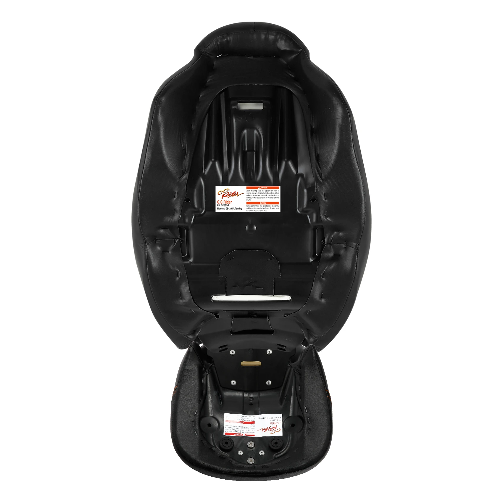 Motorcycle Driver & Passenger Seat Fit For Harley Touring Street Glide Road Glide Road King Electra Glide 2009-2023