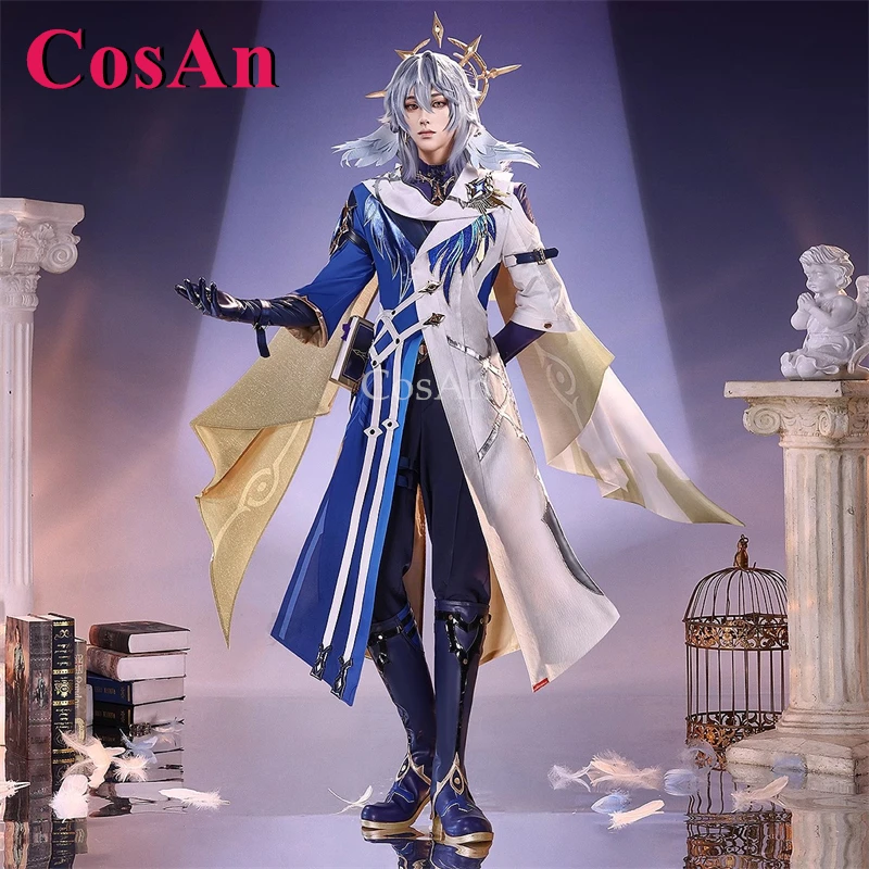 CosAn Game Honkai: Star Rail Sunday Cosplay Costumes New Skin Handsome Combat Uniforms Halloween Party Role Play Clothing S-XL