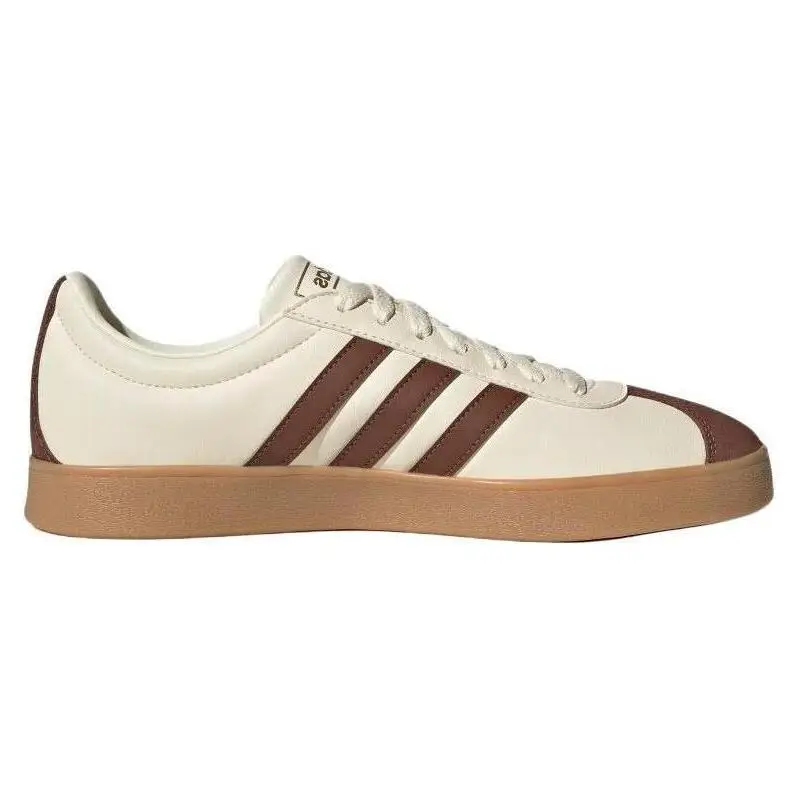 adidas neo VL Court 2.0 Cream Brown Gum Sneakers shoes ID6016