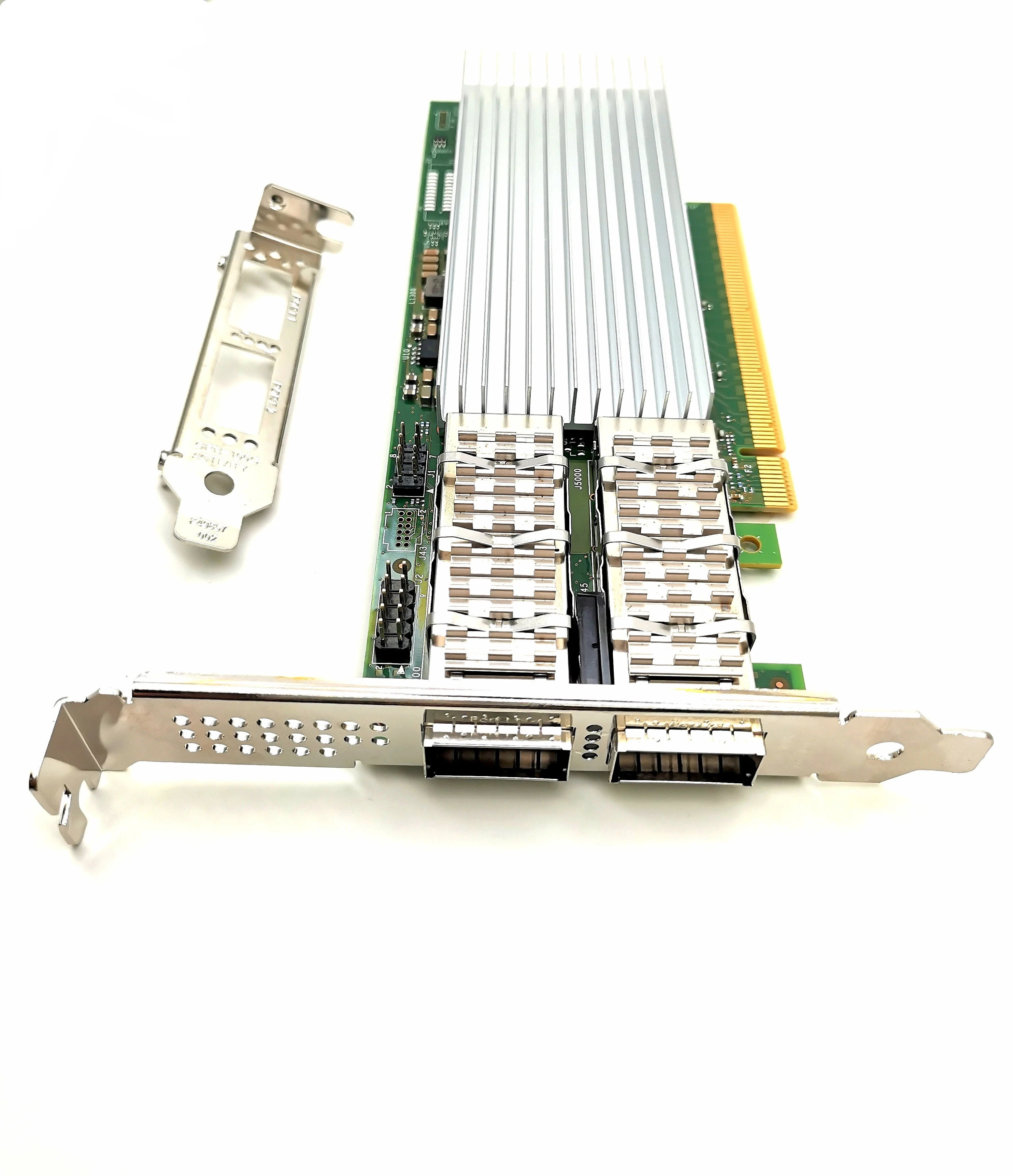 Adaptateur réseau Ethernet Intel E810-CQDA2, carte LAN PCIe 4.0x16 Ethernet Alfred carte réseau 100GbE touristes QSFP28