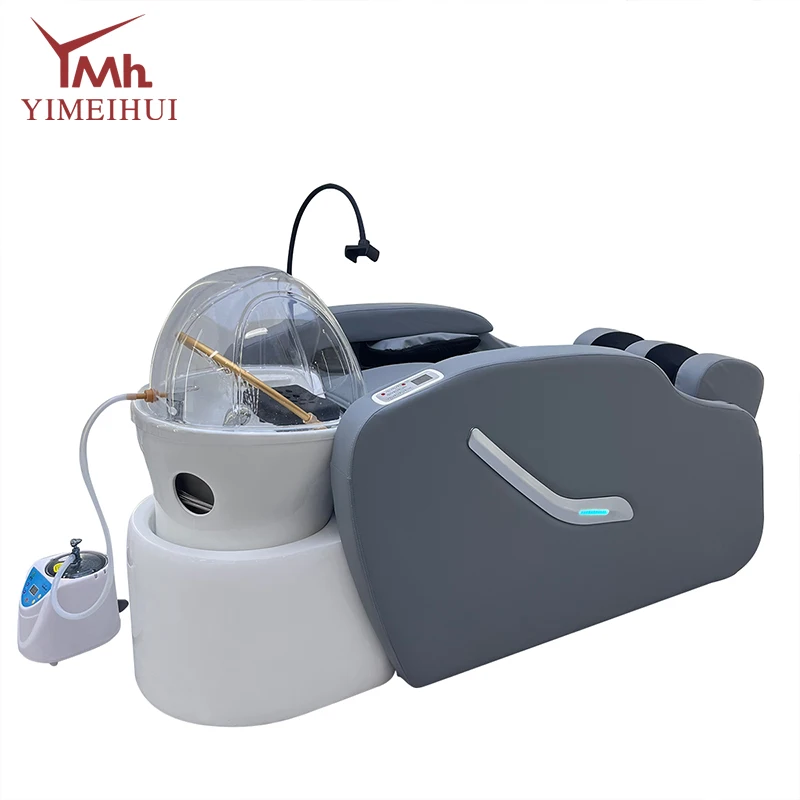 Hair Washing Bed Modern Spa Head Salon Hair Washing Head Spa Therapy Shampoo Massage Beds