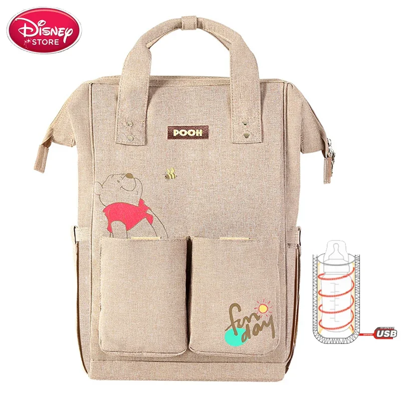 

Disney Mickey Mummy Diaper Bags Maternity Nappy Large Capacity Baby Bags Travel Backpack Desinger Nursing Bag for Baby Care