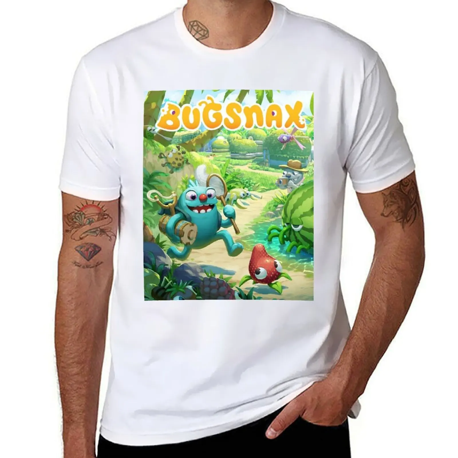 

Bugsnax Adventure T-Shirt t shirts for man graphic vintage cotton t shirt man T-Shirt