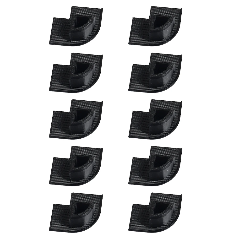 10pcs Decorative End Caps For Motorhome Furniture Profiles 15mm Corner Trim End Caps For Campervan Motorhome Interiors