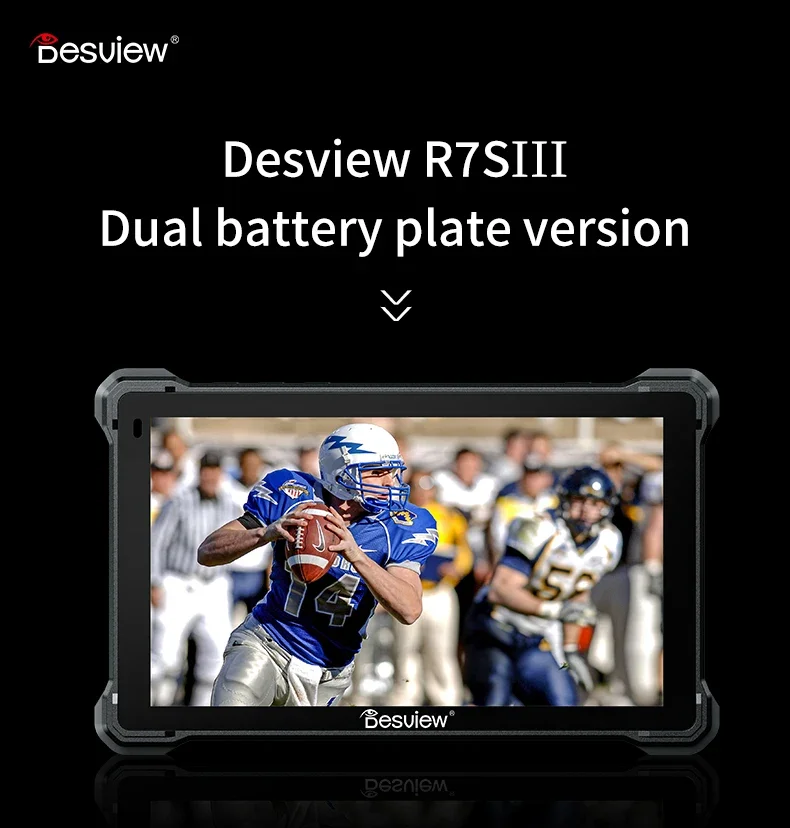 Desview R7SIII 7'' Touchccreen 1080P 4K 3G-SDI DSLR Camera 3D LUT Waveform Field