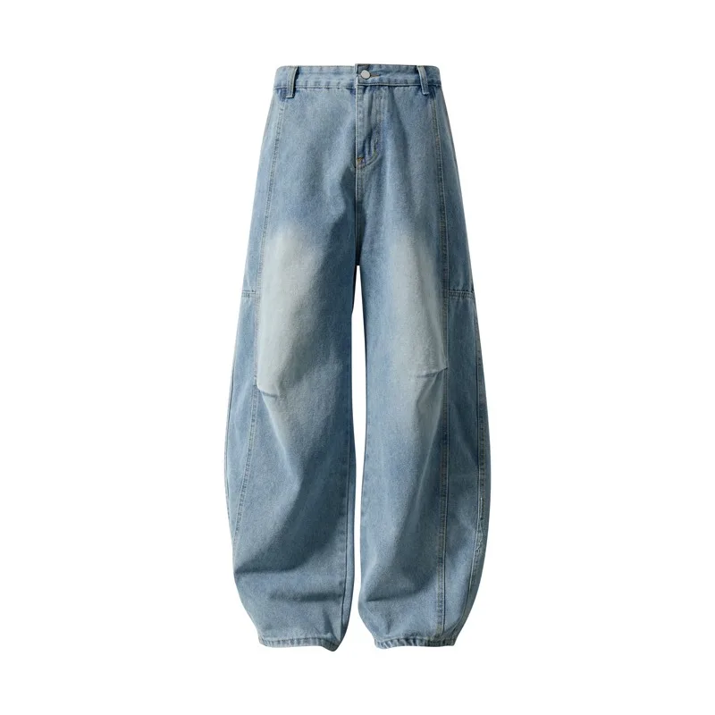 

Vintage Women Wide Leg Jeans Harajuku Baggy Denim Trousers Oversized Grunge Streetwear Y2k Autumn Pants Korean Jeans 2025 New
