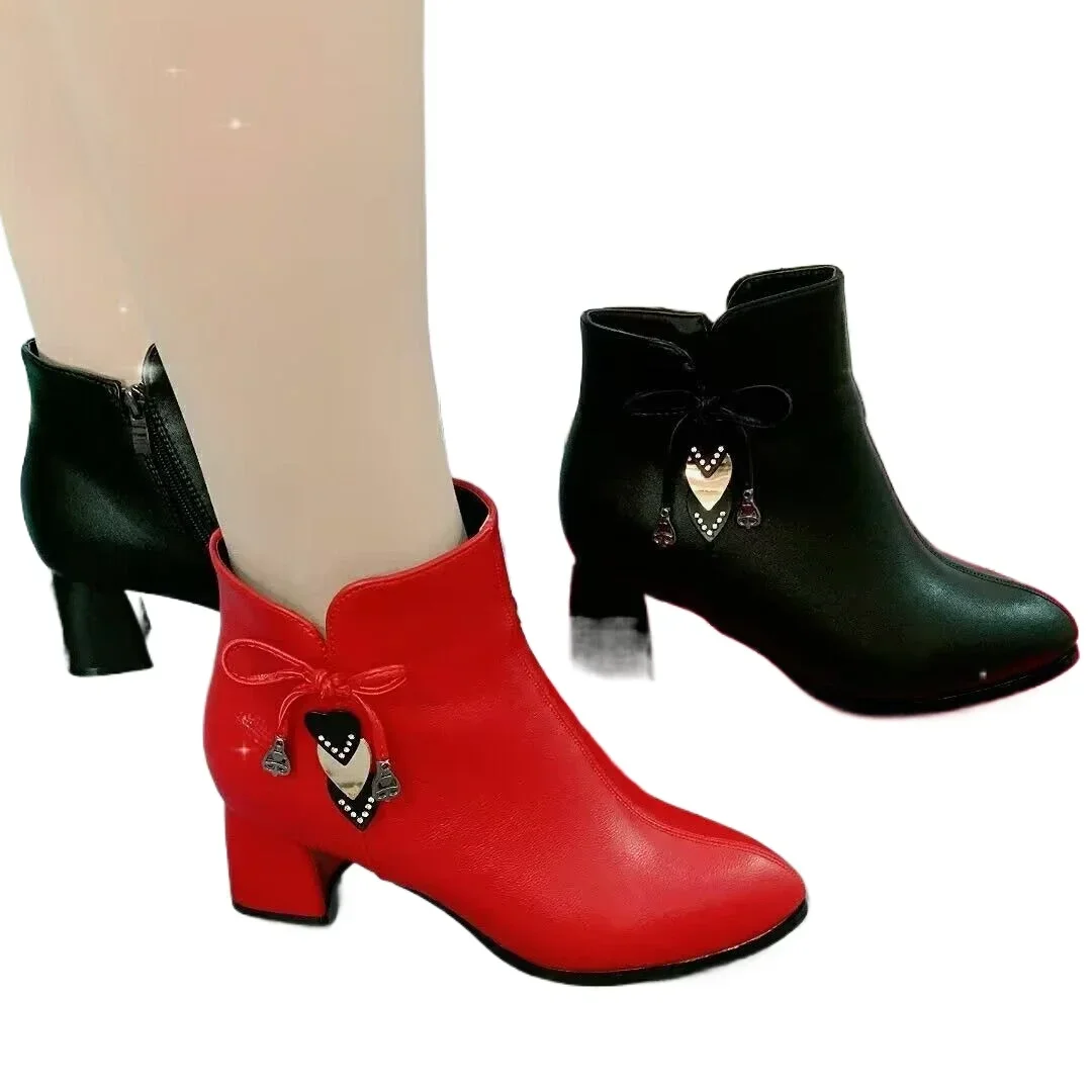 Femmes bottes à talons hauts 2025 nouveau printemps confortable bottes simples femmes Zip blanc imperméable Taiwan chaussures à talons hauts pour les femmes