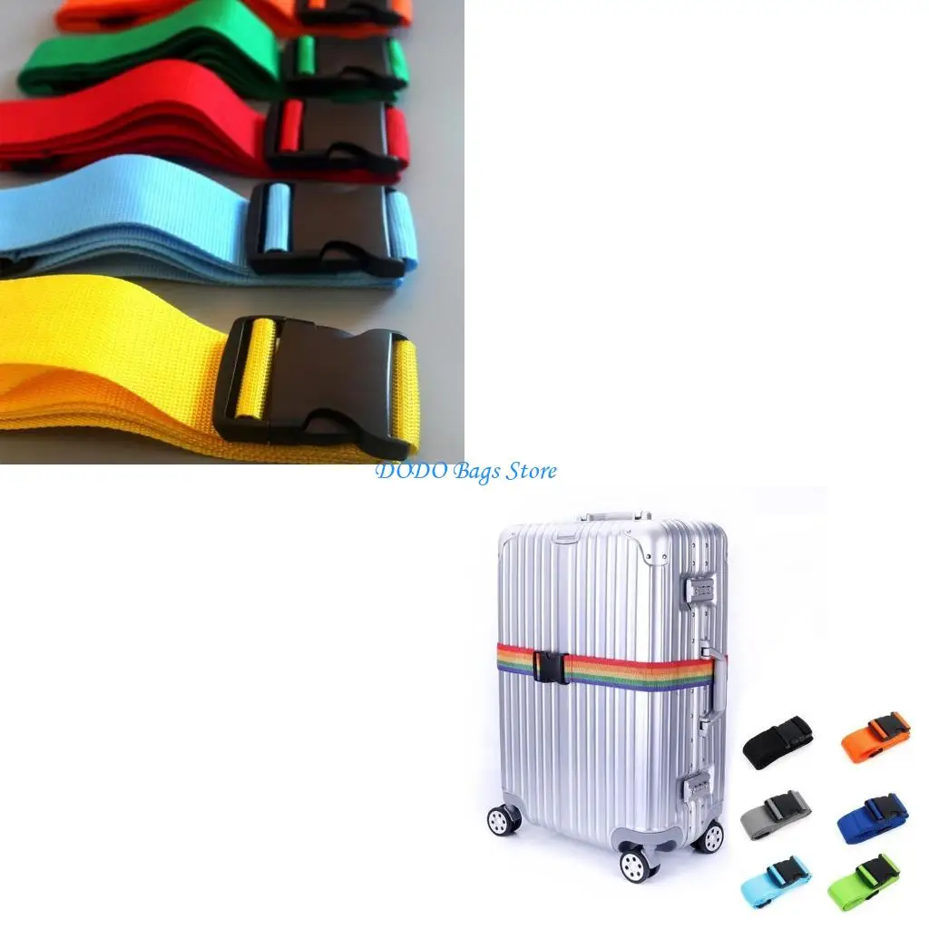 

Добавить сумку Ремень для багажа Соединительный ремень для багажа для соединения багажа Упаковочные ремни с пряжкой 78 дюймов