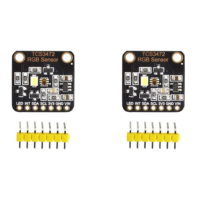 

BNVN-2X Color Recognition Sensor TCS230 TCS3200 Bright Light Sensor RGB For Arduino STM32 DC 3.3/5V