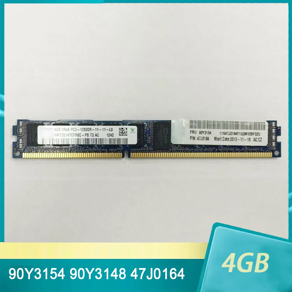 

For IBM RAM 90Y3154 90Y3148 47J0164 4GB DDR3 1600 REG PC3-12800R VLP Server Memory