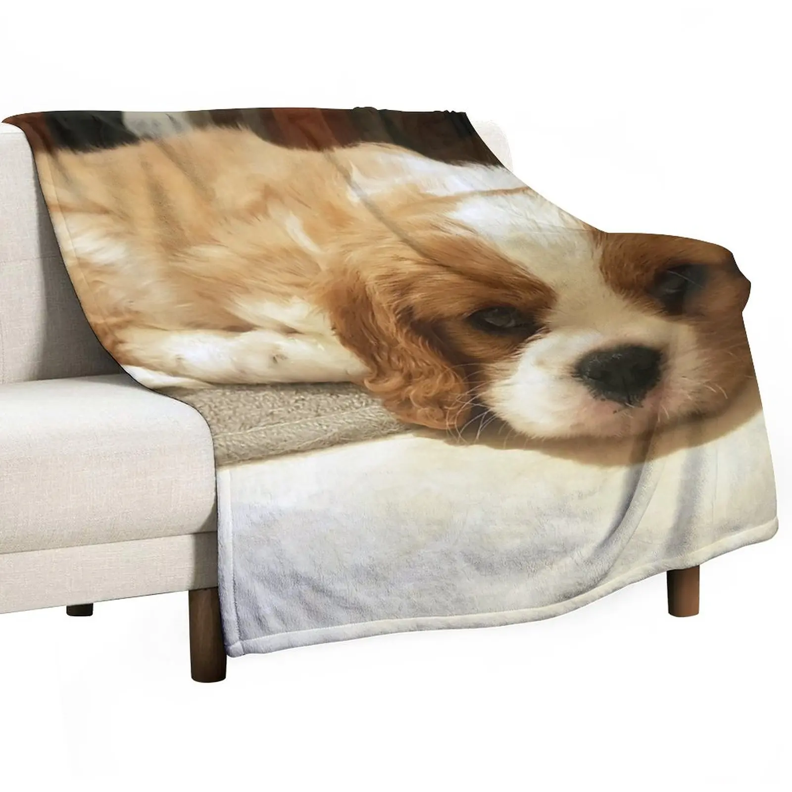 

Been a Ruff Day - King Charles Spaniel Throw Blanket Luxury Throw Blanket Nap Blanket Blankets For Sofas