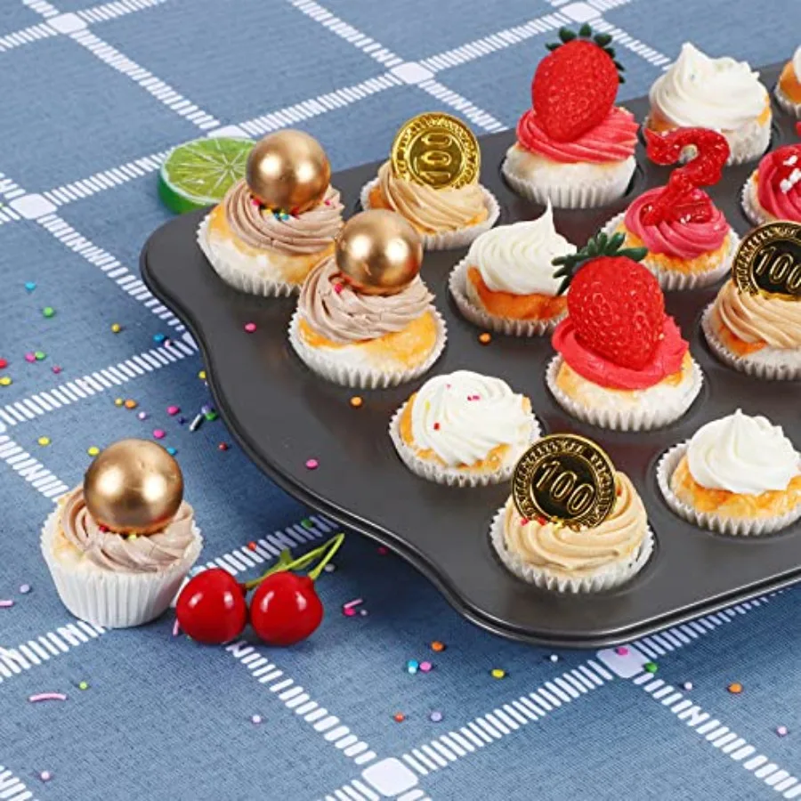 500 Count Mini Cupcake Liners Muffin Liners Greaseproof No Smell Small Cupcake Wrappers Baking Cups