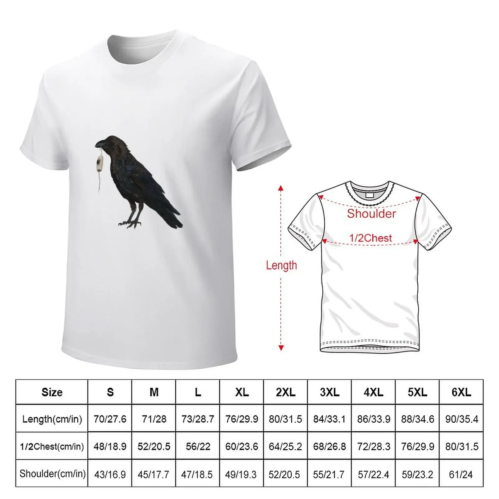 Brown-necked Raven and The Clicker T-Shirt for a boy graphics sublime mens tall t shirts