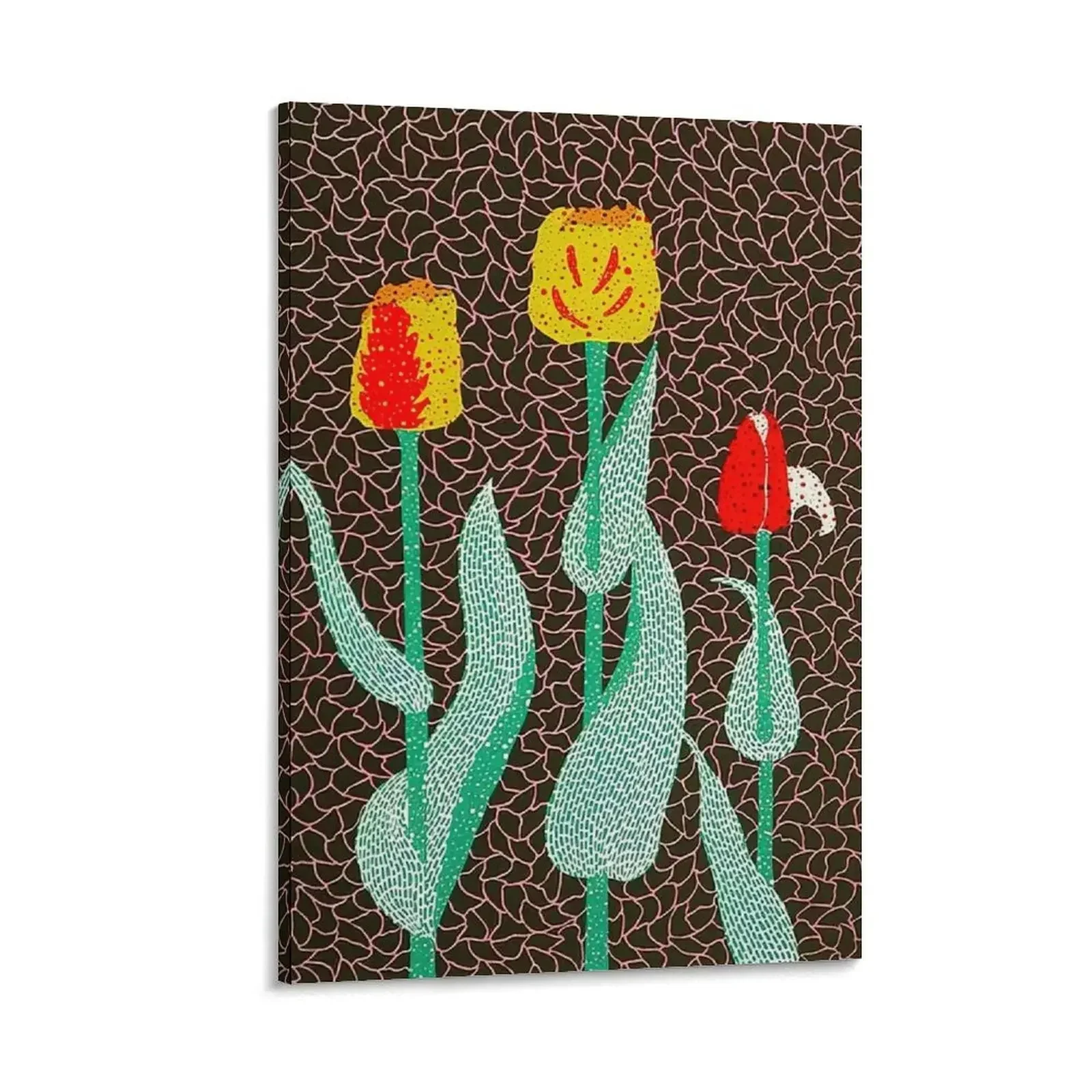 

Yayoi Kusama - Nature is Crucial Canvas Painting posters aesthetic room home decorations and organization