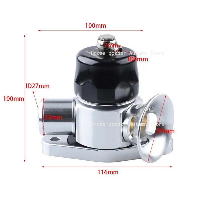 Dual Port Turbo Blow Off Valve Universal Car Intake Pressure Relief Valve Auto Turbo Modification Parts