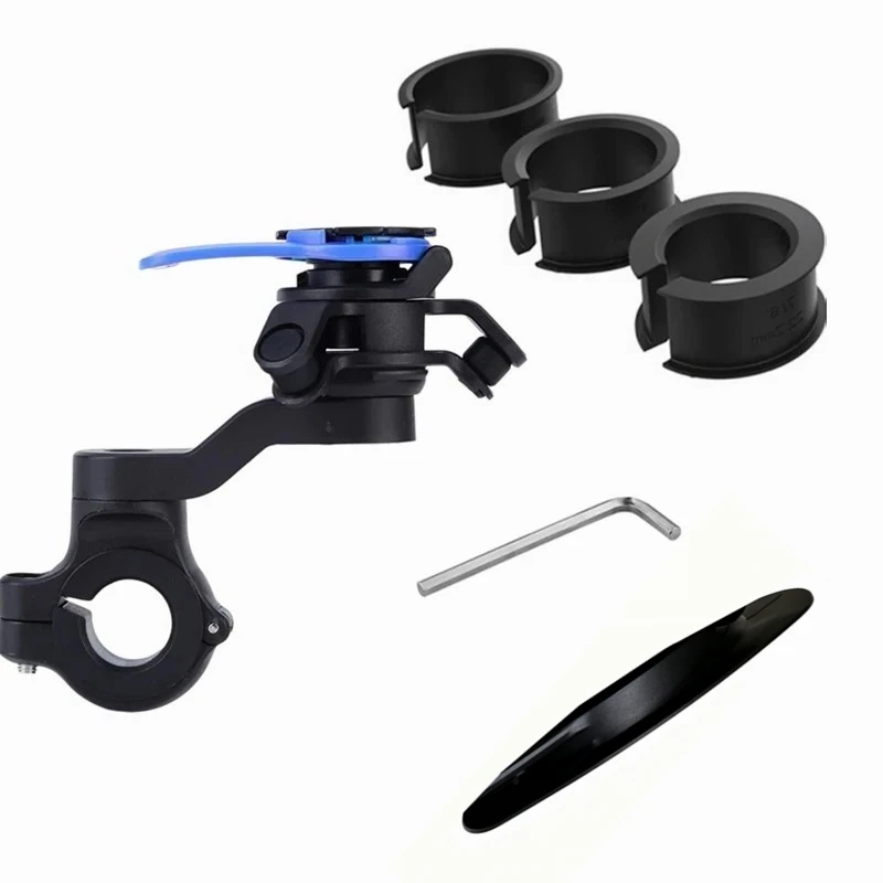 Support de téléphone pour vélo et moto, amortisseur de vibrations, fixation anti-choc, support de guidon de vélo à verrouillage automatique