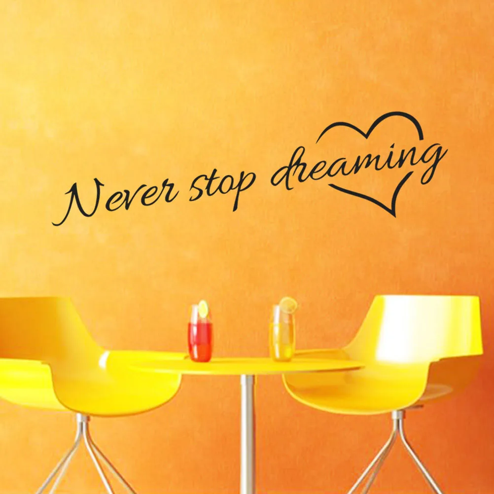 

Wall Sticker Decal Removable Eco-Friendly Waterproof Diy Art Home Office Decor Bedroom Stickers Gift For Wedding Birthday