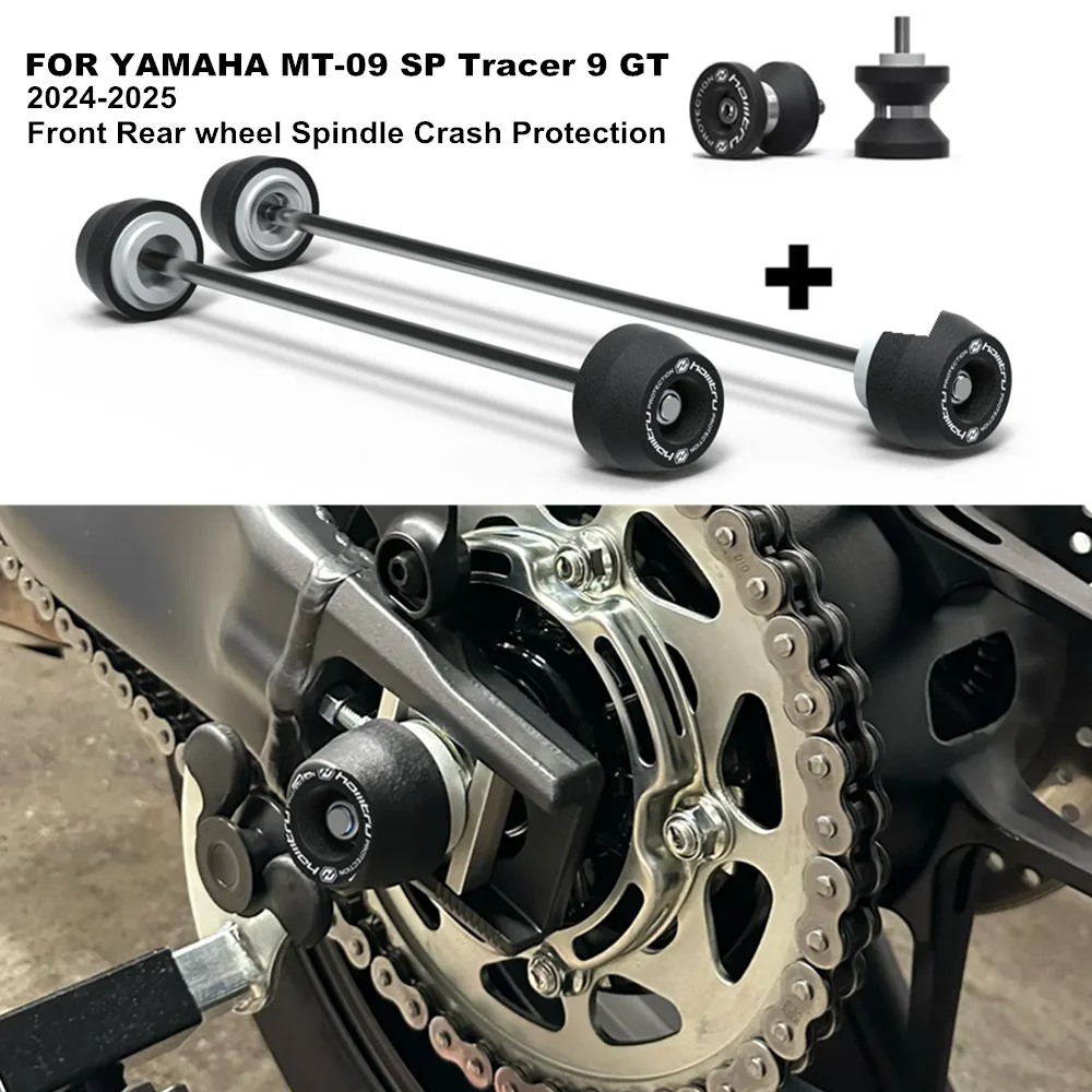 

Motorcycle Front And Rear Wheel Spindle Swingarm Parking Racks For YAMAHA MT-09 SP MT09 Tracer 9 GT Tracer 900 2024 2025