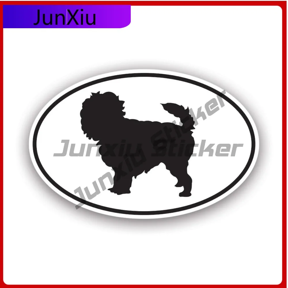 

Affenpinscher Euro Oval Sticker Creative Decals Uv Protected Dog Canine Pet Affen Monkey Dog Auto Decor Car Sticker Vinyl Decal