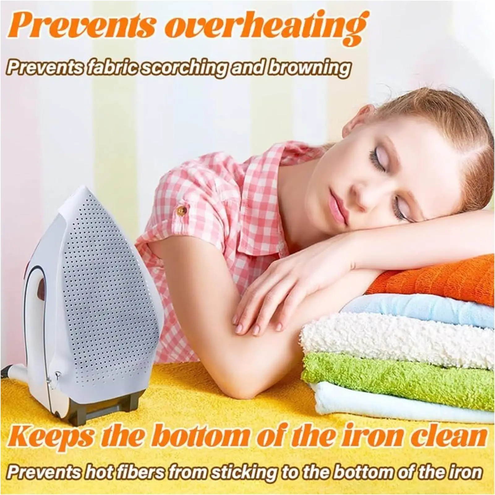 Iron Covers For Ironing Ironing Tools Extra Wide Standard Size Thick Heat Resistant For Garment Room Dorm Apartment Clothes