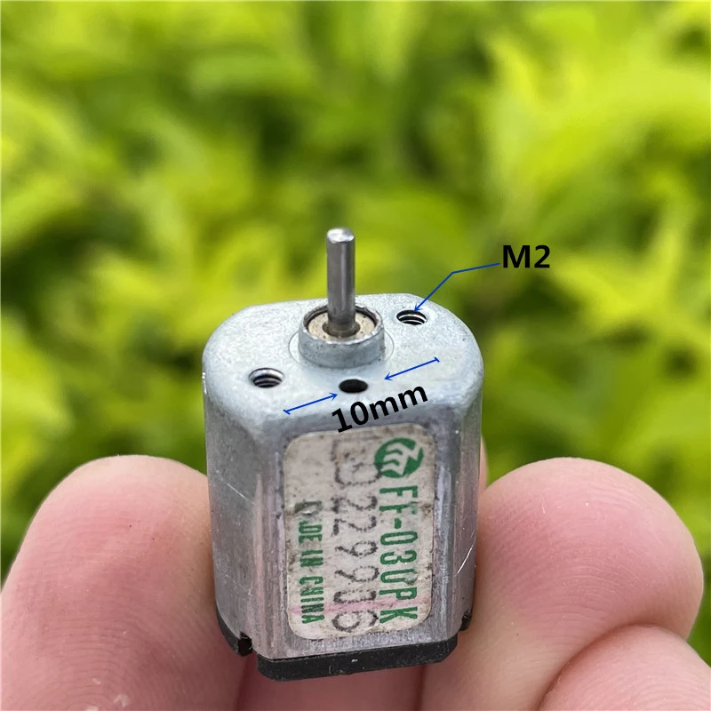 Mabuchi FF-030PK-08250 Mini 15mm*12mm 030 Electric Motor DC 3V 6V 9V 16500RPM High Speed Precious Metal Brush for AV Door Lock