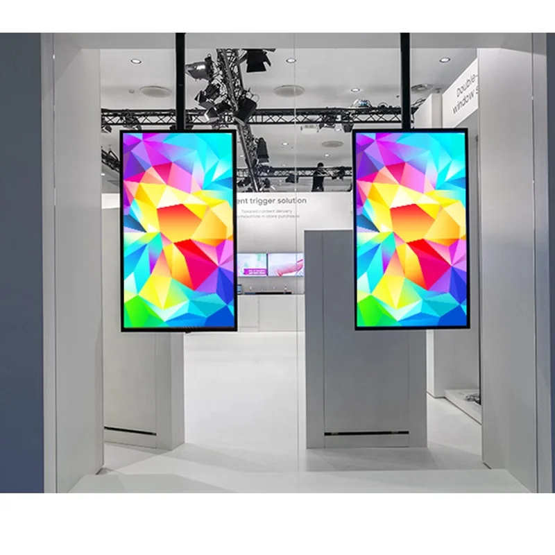 Android High Brightness Semi Outdoor 49 Inch Lcd Advertising Display Monitor Digital Signage Tv Led Tft 1500 Nits