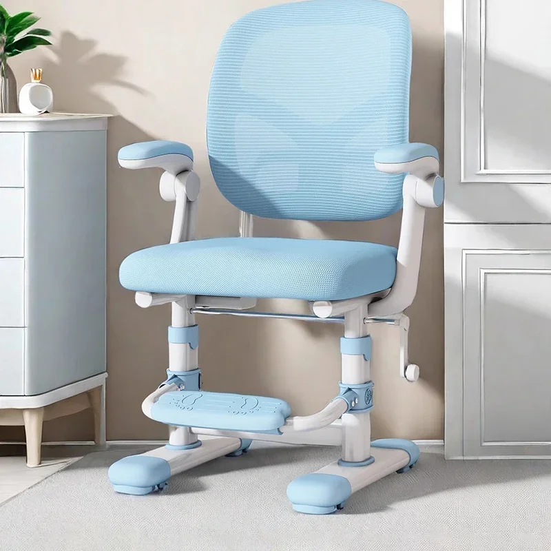 School Furniture Comfortable Child Room Chairs Chair Safety Seats Designer Kids Study Auxiliary Silla Infantil Children Girl JGY