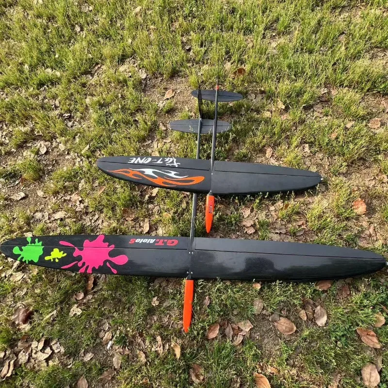 GT-AIOLOS Carbon Fiber F3K Hand Launch Glider DLG Glider Lightweight Durable High Performance RC Model Soaring Flight Component