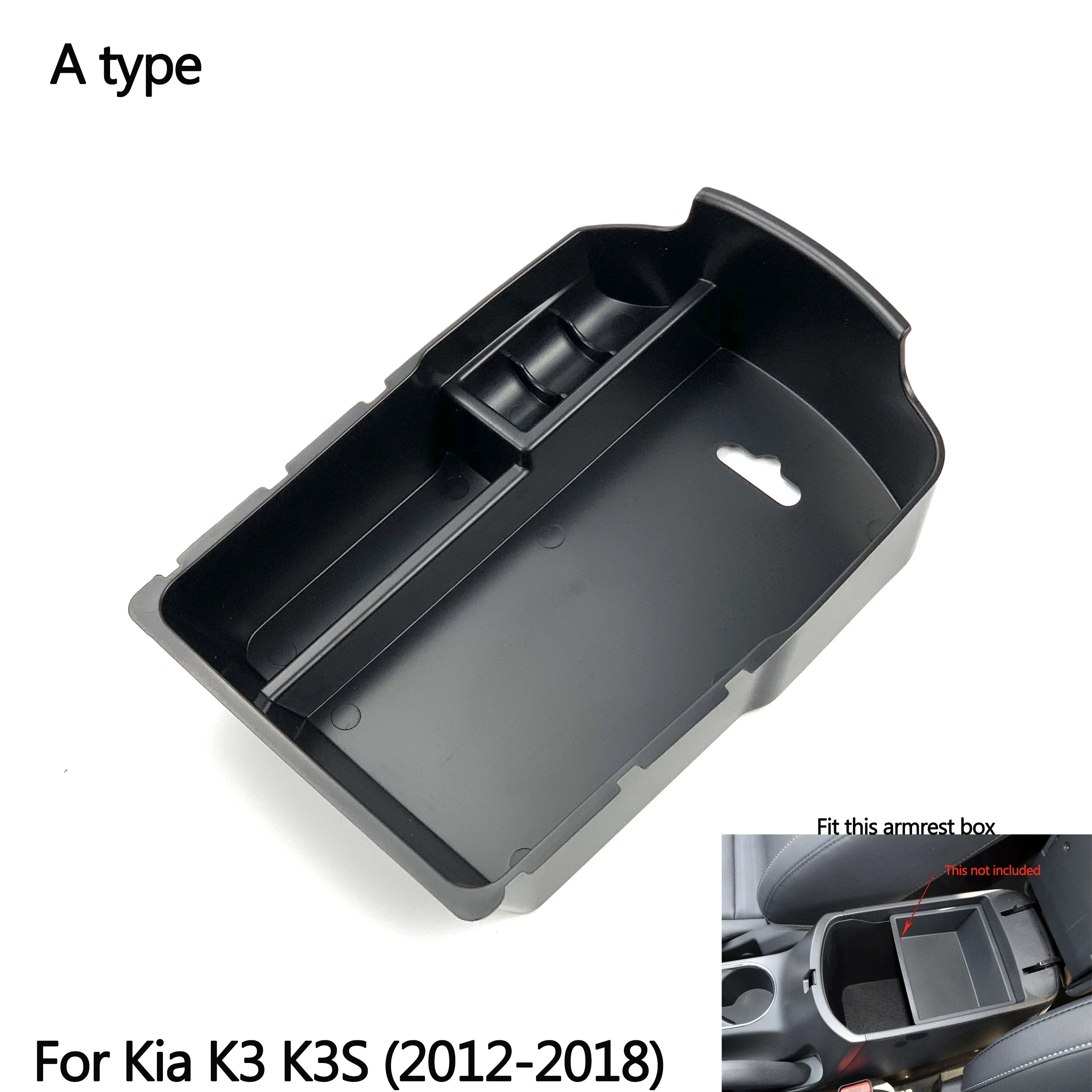 Car Styling Central Armrest Storage Box Glove Case For Kia Rio K2 K3 K4 K5 KX3 KX5 KX7 KX CROSS Sportage Borrego Forte Sorento