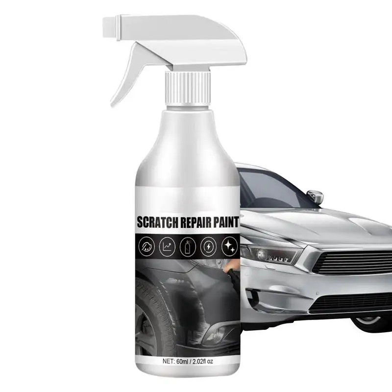 Car Scratch Repair Spray Black & White Car Scratch Removal Paint Spray Car Restoring Scratch Repair Polishing Agent Car Supplies