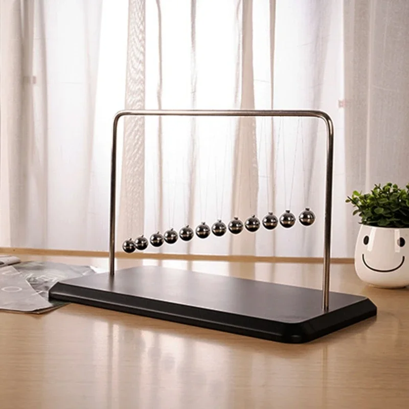 Serpentine Pendulum 12 Cradle Balance Balls Creative Incredible Waves Patterns Desktop Decoration Fun Science Learning