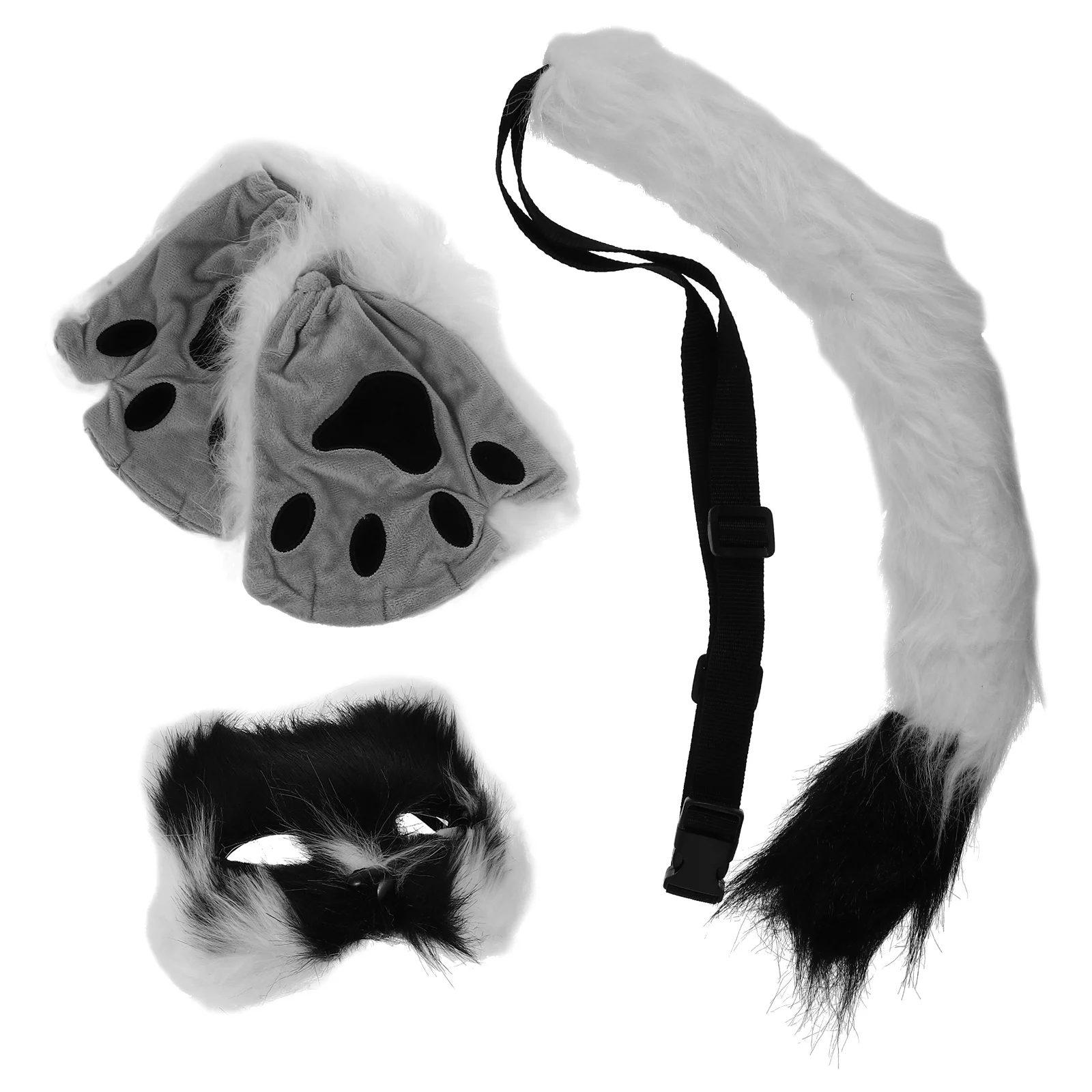 

Animal Mask Set Blank Masks to Decorate Faux Cat Birthday Decorations Child