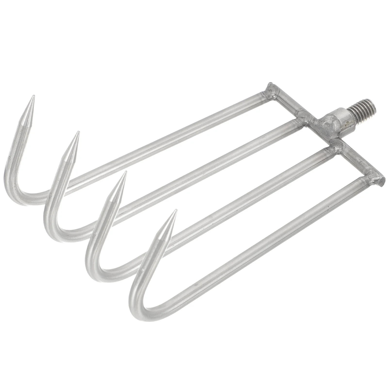 أشعل النار المائية الفولاذ المقاوم للصدأ 4 الأسنان أداة إزالة المياه المحمولة لصيد الأسماك البرك البحيرات تيار المائية أشعل النار مزرعة تنفيذ #2