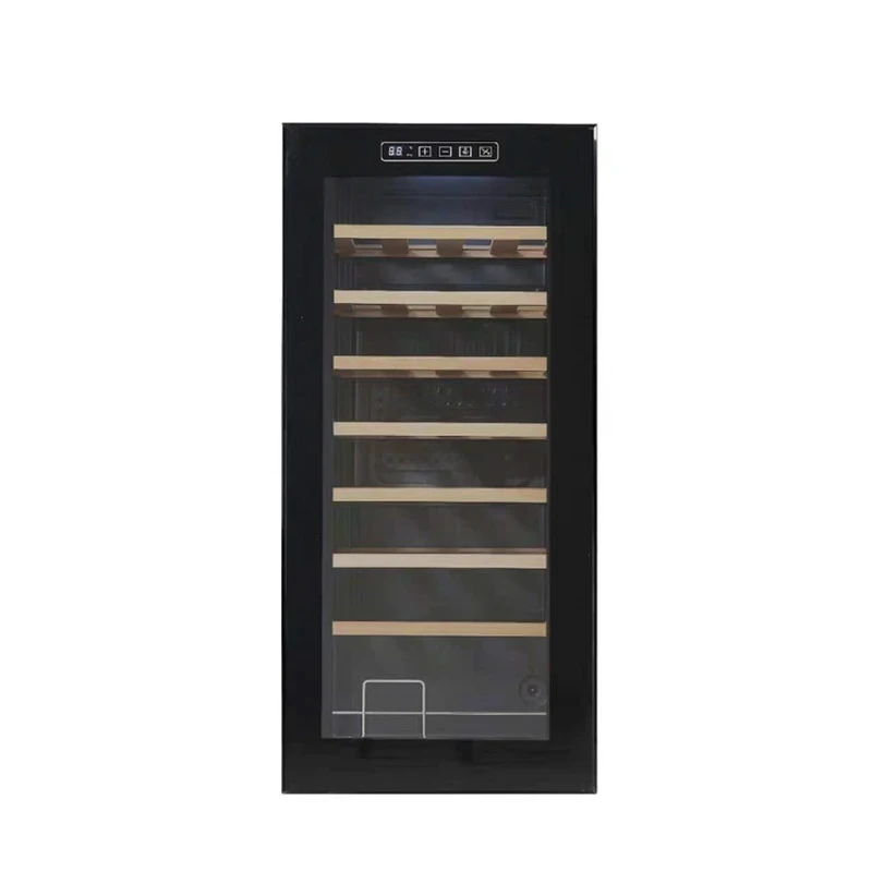 

TOP Отдельно стоящий винный шкаф 93 л 32 бутылки Винный холодильник Холодильник