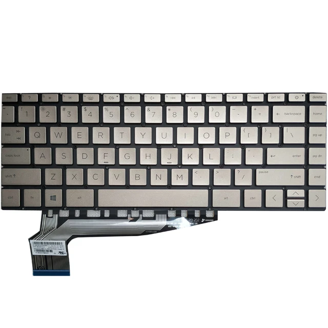 New Us Laptop Keyboard For Hp Pavilion Aero 13-be 13-be0755ng 13-be0227od  Tpn-w152 Backlight - Replacement Keyboards - AliExpress