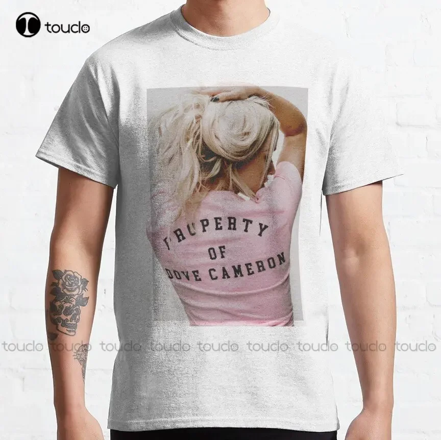 Dove Cameron Classic T-Shirt Womens Swim Shirt Fashion Creative Leisure Funny T Shirts Custom Christmas Gift New Popular Xs-5Xl