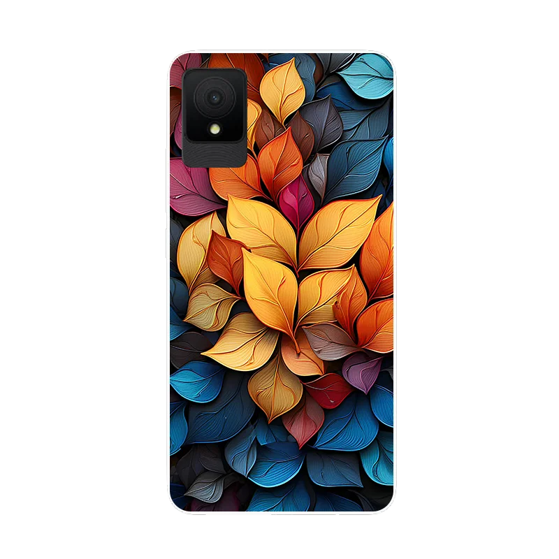 For TCL K11 T432W Case Soft Silicone Owl Butterfly Flower Back Cover Phone Case for TCL K11 K 11 Shockproof Bumper TCLK11