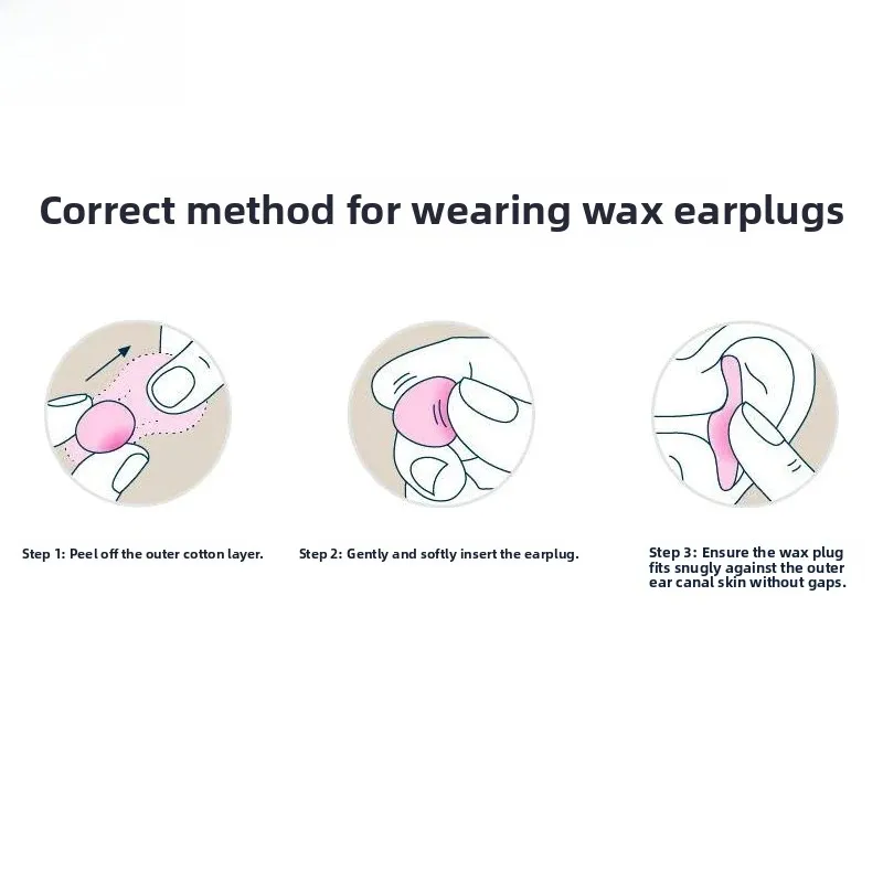 OHROPAX Wax Earplugs Noise Reduction Sleeping Aids Super Soundproofing Devices for Noise Pollution Control Home Use