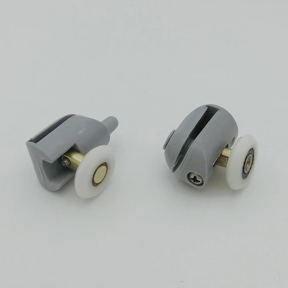 12-個のシャワードアローラーガラス浴室ドア用スプリング式交換ホイールヘビーデューティスムーズグライドシャワードアランナー