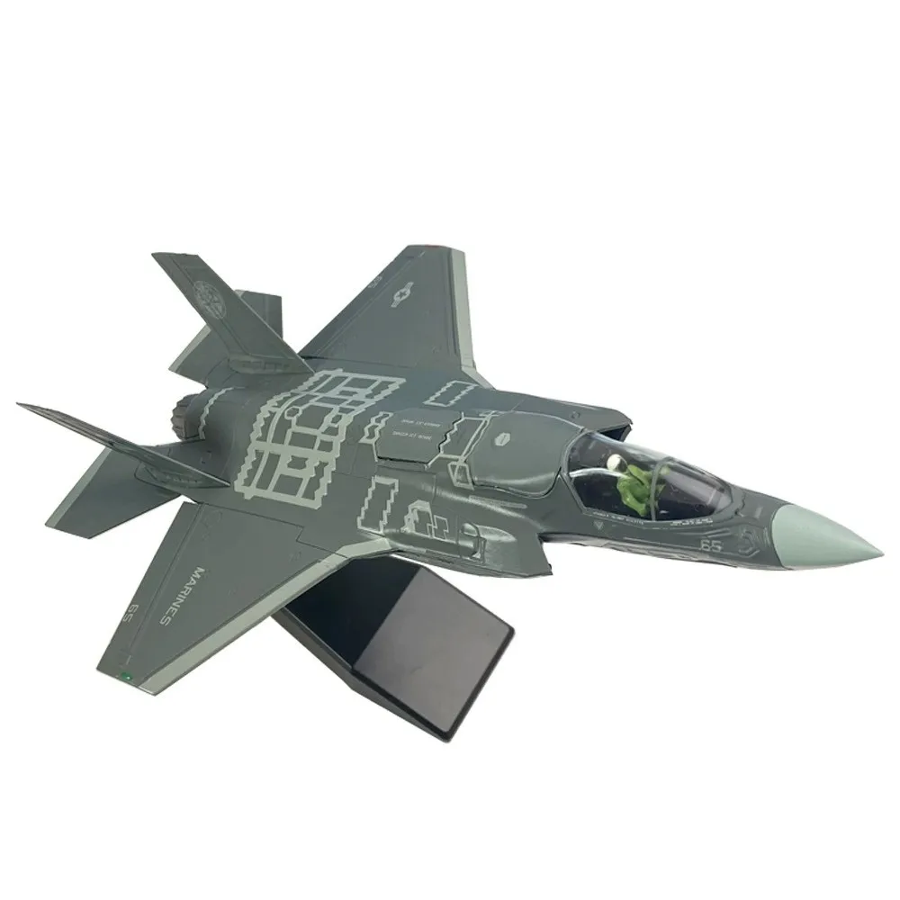 1/72 US F-35B Vertical Take-off and Landing Fighter F35 Alloy Simulation Fighter Aircraft Military Model Ornament