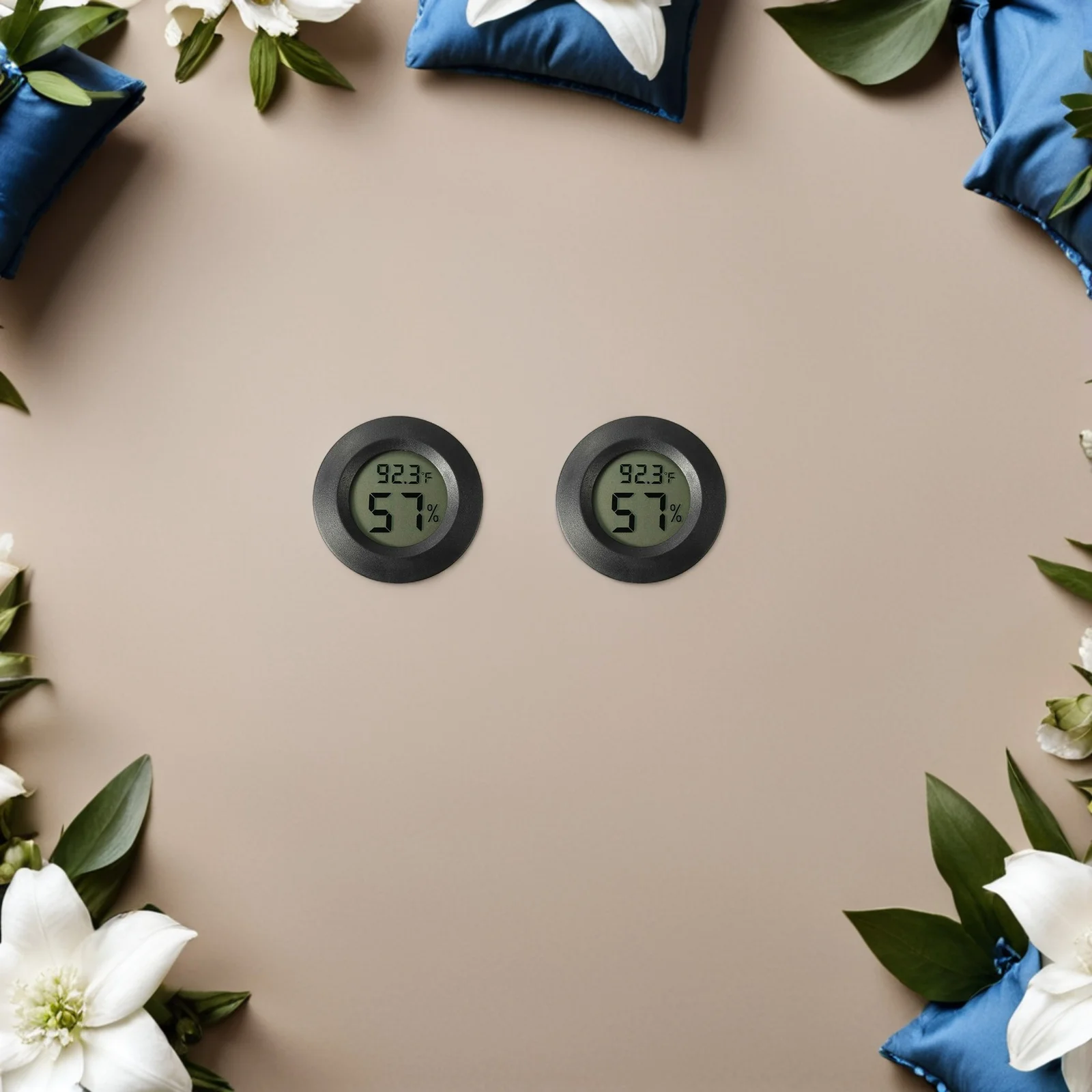 

7Pcs Digital Hygrometer Thermometer Mini Temperature Humidity Meter for Leopard Gecko Bearded Dragon Snake Tank Accessories