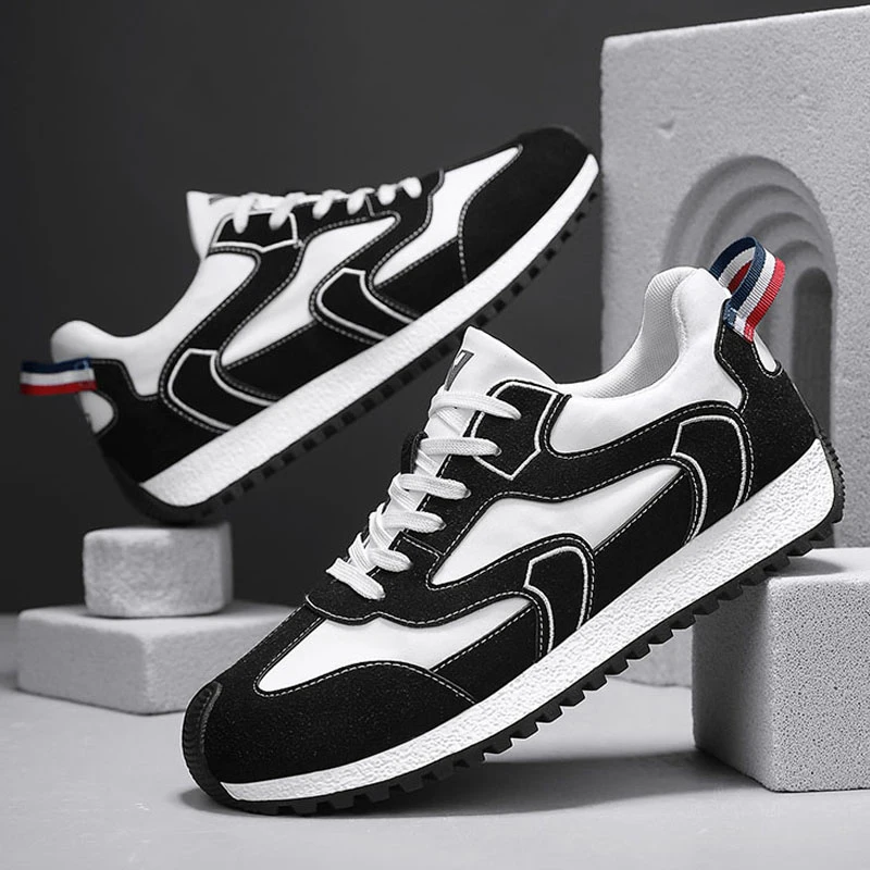 

Повседневная спортивная обувь, рабочая обувь, обувь для студентов на толстой подошве, универсальная обувь для поездок на работу, модная обувь для мужчин.