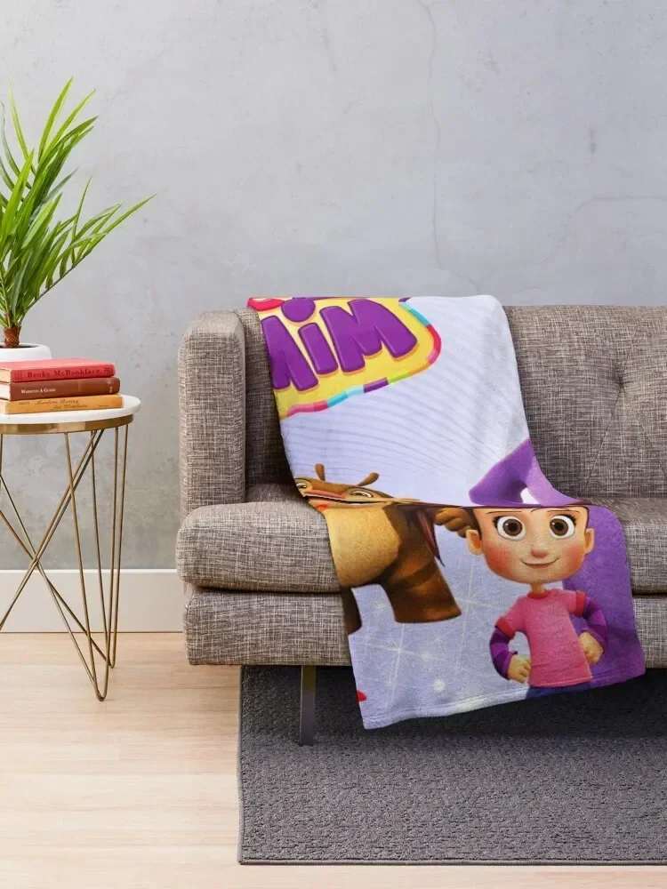 Kate and Mim-Mim characters boomer Funny T Shirt Woman,Gift for Friends Throw Blanket Hair Bed covers Blankets