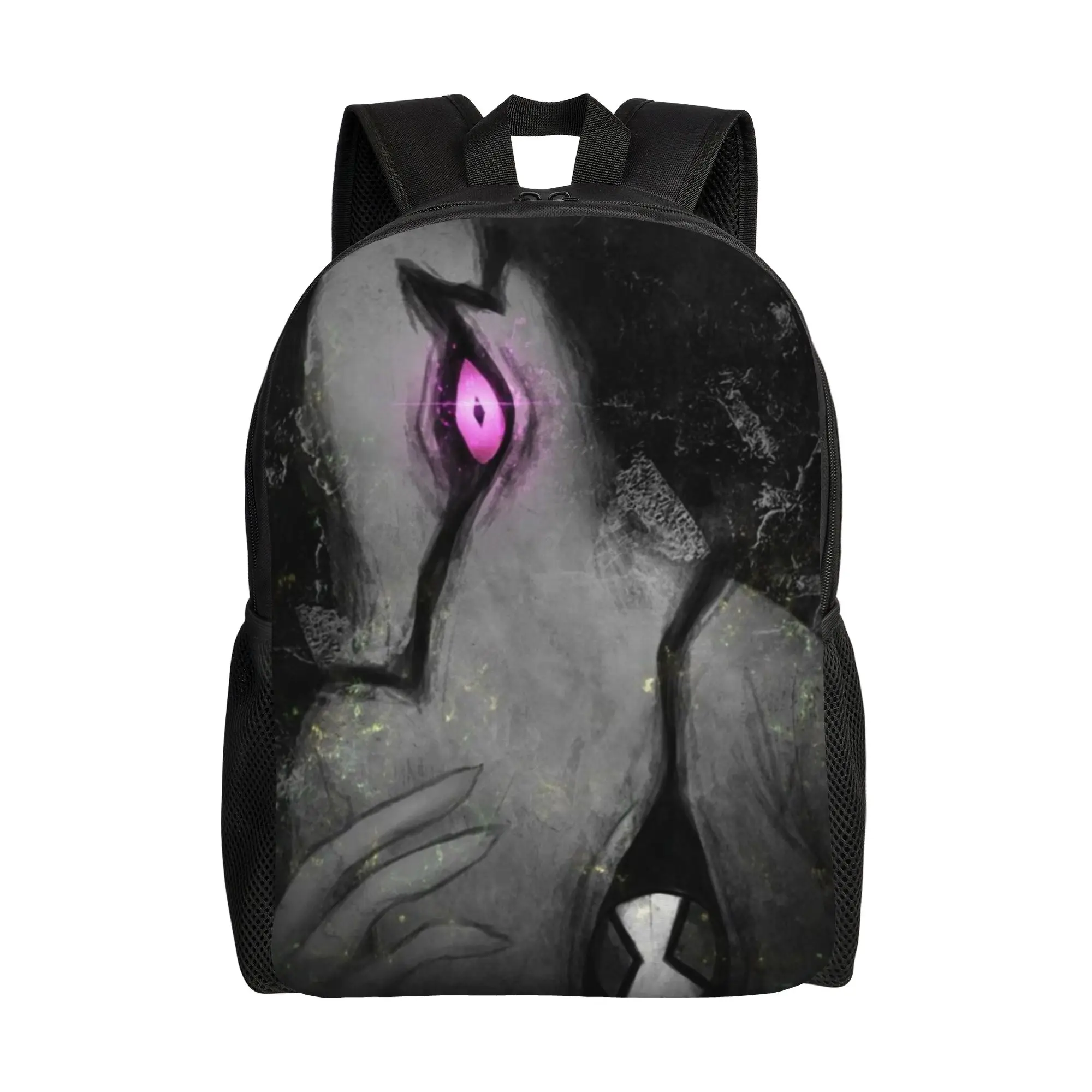 College Bag Back to school season Ghostly Gray Alien Hero Pink Eye  Classic Backpack