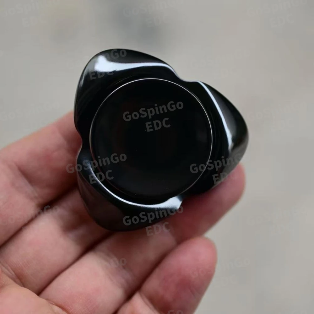 TMAX EDC Aringhe Fidget Spinner Timascus Fidget Giocattoli Per Adulti Giroscopio Maneggiatura Sensazione Spinner A Tre Lame Alleviare L'ansia Gadget