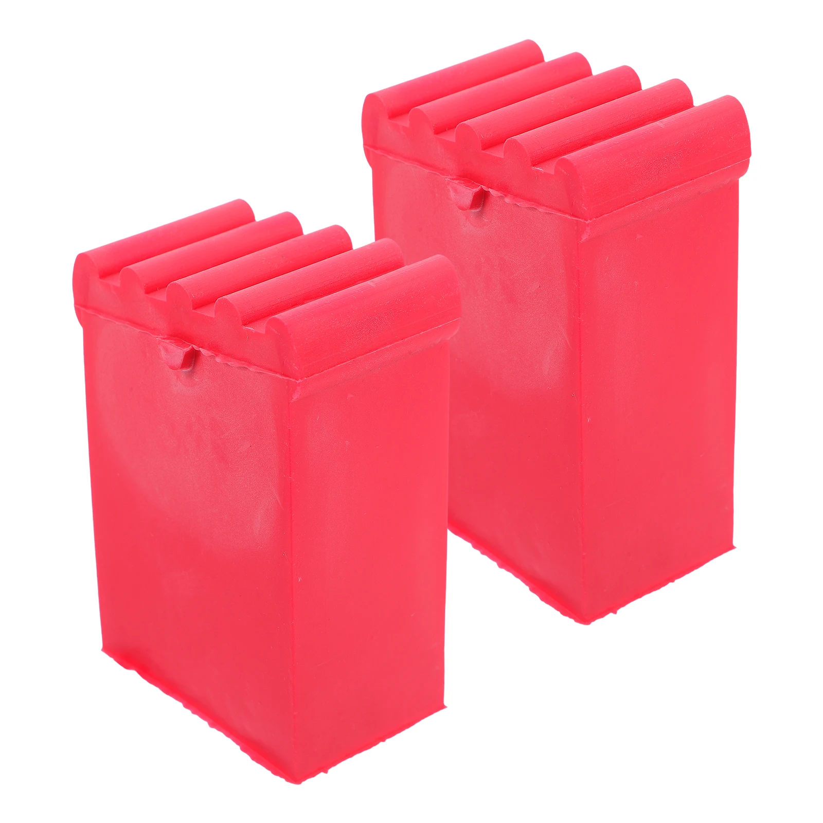 

2pcs Rubber Step Footpads Non-Slip Durable Feet Easy Install Household Use Ladder Pads Stability Insulation Protection Anti-Skid